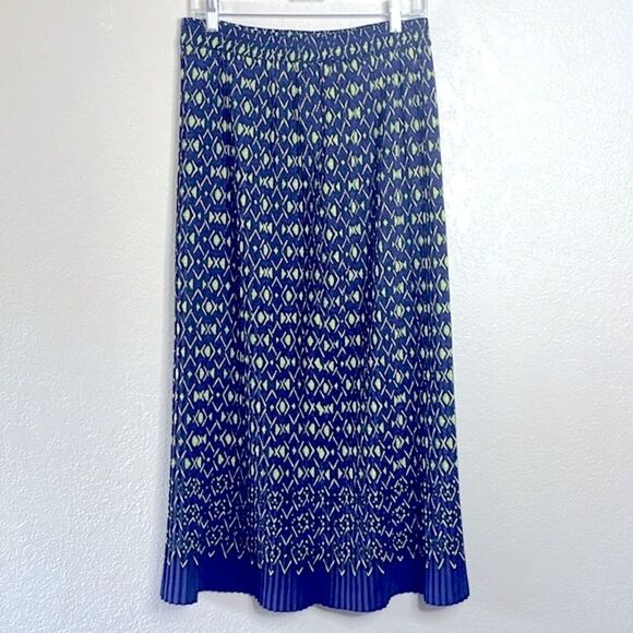 African print plisse maxi skirt - Picture 2 of 5
